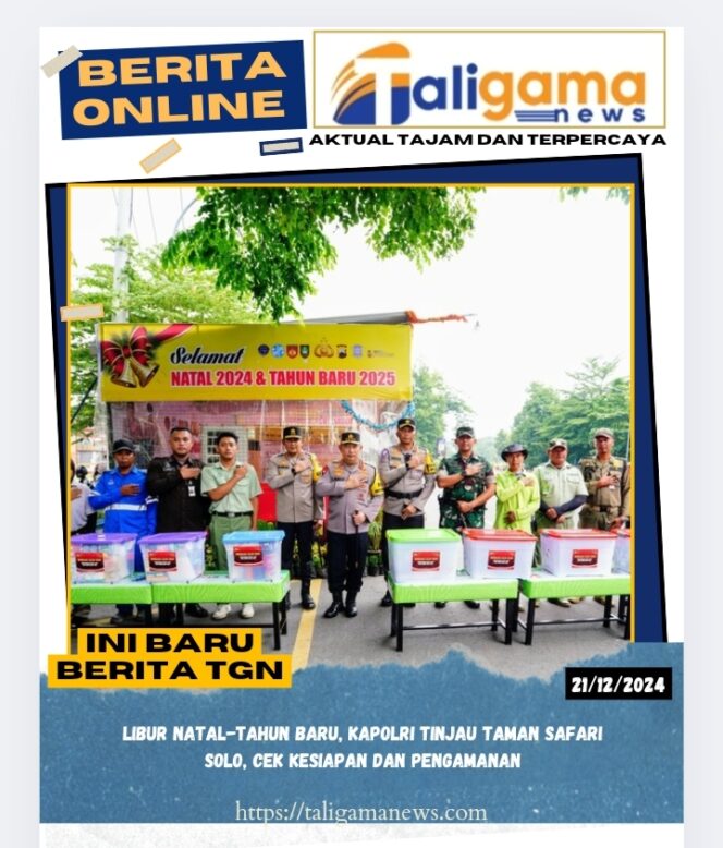 
					Libur Natal-Tahun Baru, Kapolri Tinjau Taman Safari Solo, Cek Kesiapan dan Pengamanan