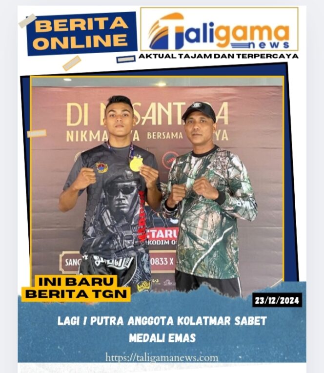 
					Lagi ! Putra Anggota Kolatmar Sabet Medali Emas