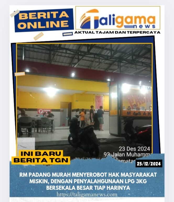 
					RM PADANG MURAH MENYEROBOT HAK MASYARAKAT MISKIN, DENGAN PENYALAHGUNAAN LPG 3KG BERSEKALA BESAR TIAP HARINYA