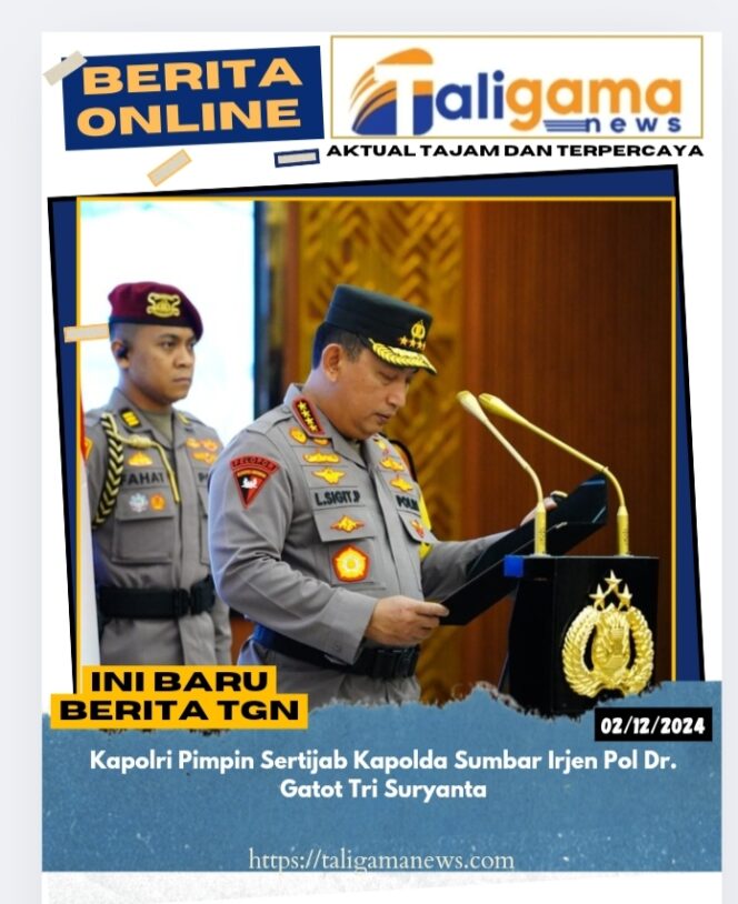 
					Kapolri Pimpin Sertijab Kapolda Sumbar Irjen Pol Dr. Gatot Tri Suryanta