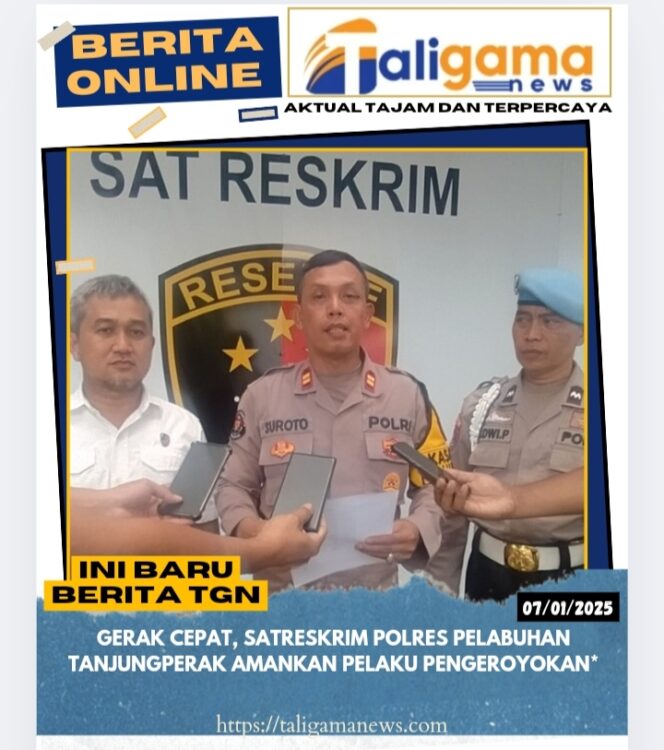 
					Gerak Cepat, Satreskrim Polres Pelabuhan Tanjungperak Amankan Pelaku Pengeroyokan