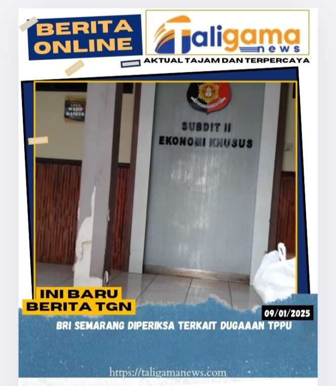 
					BRI Semarang Diperiksa Terkait Dugaaan TPPU
