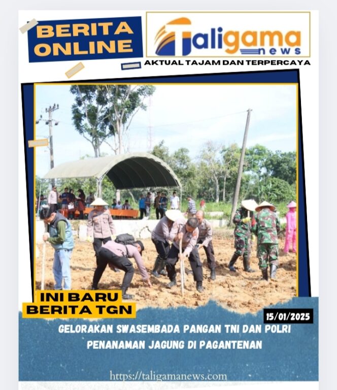 
					Gelorakan Swasembada Pangan Wakapolres Pamekasan Pimpin Penanaman Jagung di Pagantenan