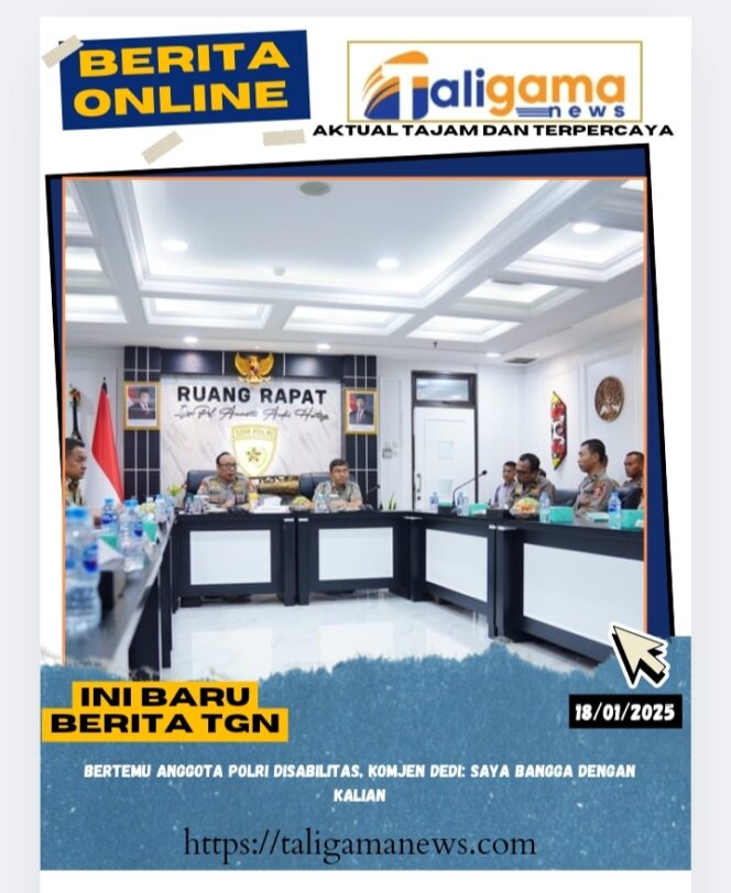 
					Bertemu Anggota Polri Disabilitas, Komjen Dedi: Saya Bangga dengan Kalian