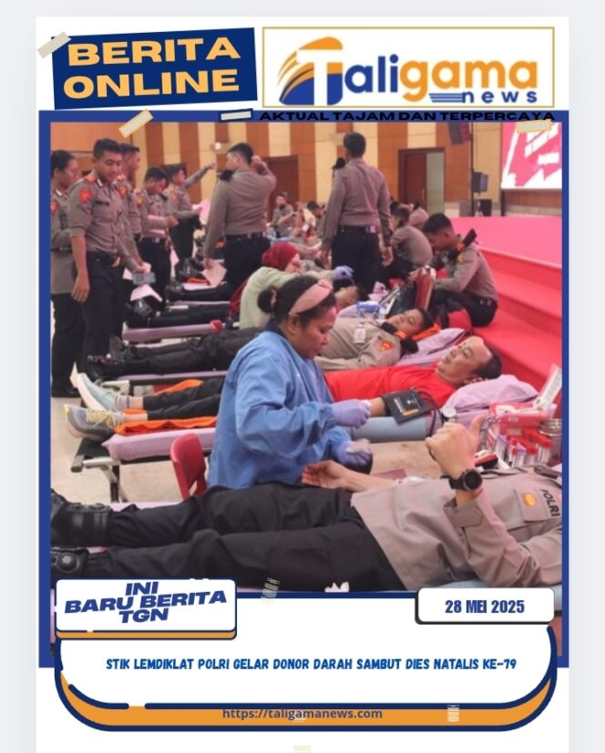 
					STIK Lemdiklat Polri Gelar Donor Darah Sambut Dies Natalis ke-79