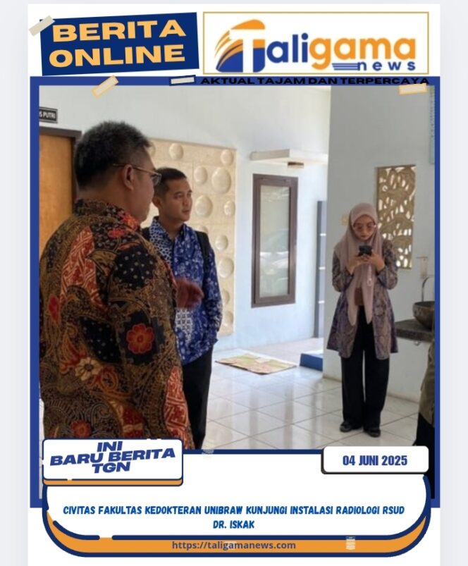 
					Civitas Fakultas Kedokteran Unibraw Kunjungi Instalasi Radiologi RSUD dr. Iskak