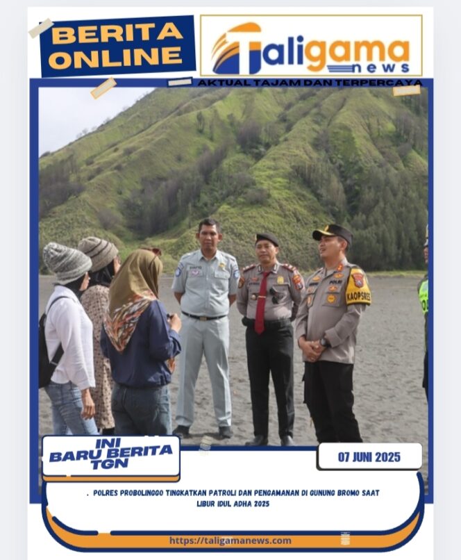 
					Polres Probolinggo Tingkatkan Patroli dan Pengamanan di Gunung Bromo saat Libur Idul Adha 2025