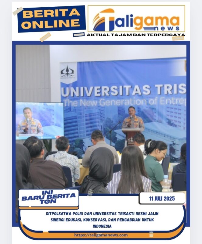 
					Ditpolsatwa Polri dan Universitas Trisakti Resmi Jalin Sinergi Edukasi, Konservasi, dan Pengabdian untuk Indonesia