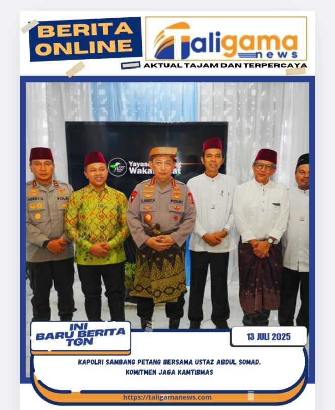 
					Kapolri Sambang Petang Bersama Ustaz Abdul Somad, Komitmen Jaga Kamtibmas