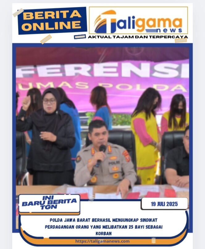 
					Polda Jabar Ungkap Sindikat Perdagangan Bayi, 25 Bayi Jadi Korban