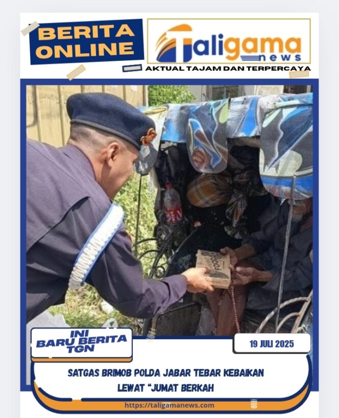 
					Satgas Brimob Polda Jabar Tebar Kebaikan Lewat “Jumat Berkah