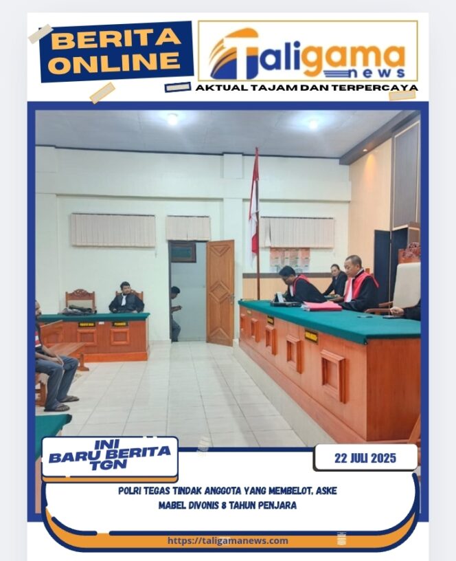 
					Polri Tegas Tindak Anggota yang Membelot, Aske Mabel Divonis 8 Tahun Penjara